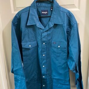 NWOT Men’s Wrangler Shirt 4XL